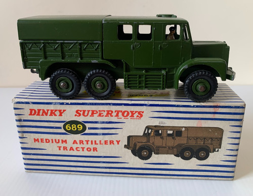 Dinky toys 689 military medium - military,