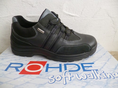 Rohde sneakers black leather - rohde,