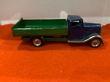 Triang Minic blue and green Tipper lorry