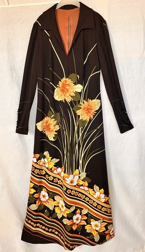 Original 1970s floral swirl - 1970s,