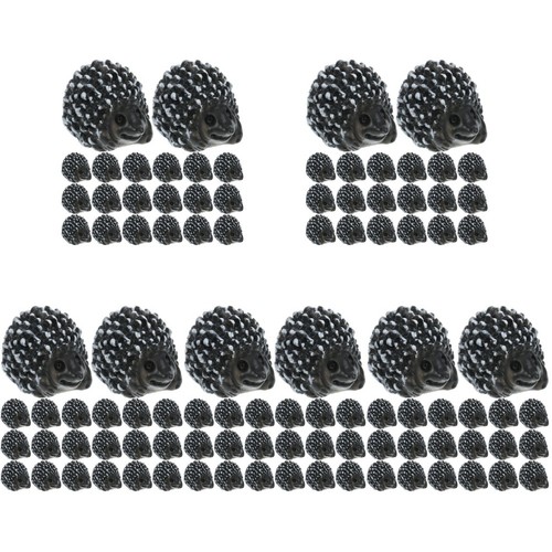 Grey miniature resin - miniature, hedgehog
