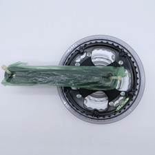 SR Suntour Chainset 24 34 44T 175mm Square Taper 8 Speed Triple Crankset NOS