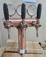 Beer Pump, Beer Font, Beer Tap, Home Bar, Man Cave, Garden Bar 3 out bronze 12