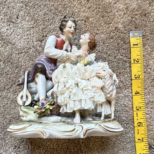 Porcelain romantic couple - porcelain,