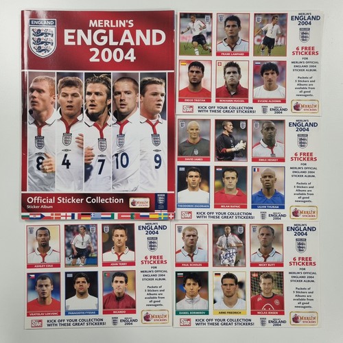Merlin england 2004 sticker - merlin's,