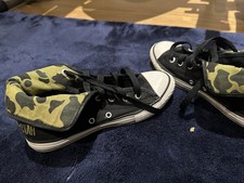 Kids Boys Girls Infants Converse All Star Camo High Top Trainers Boots Size UK 3