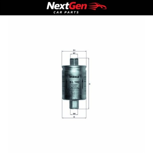 Mahle fuel filter 182 - fuel, kl