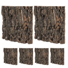 6 Pcs Cork Bark Background