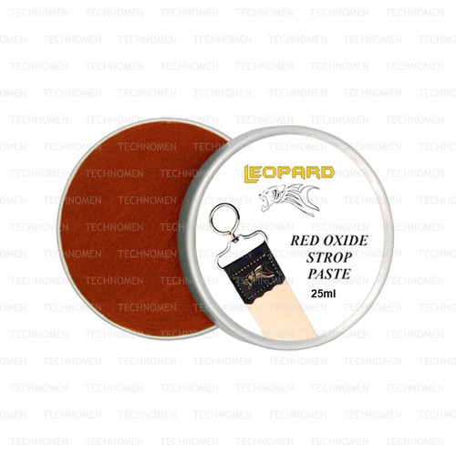 Iron oxide leather strop paste - oxide,