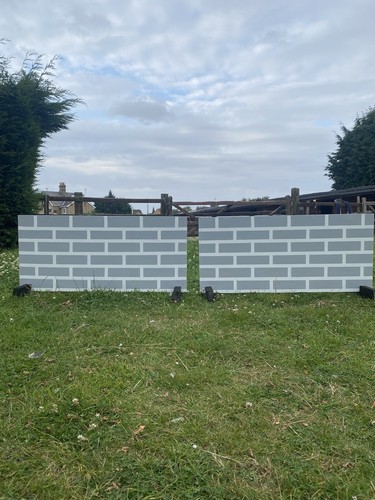 Show jump fillers - show, grey