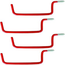 4 STORAGE HOOKS BRACKETS