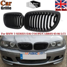 Matte Black Front Kidney Grill