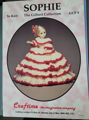 Doll knitting patterns - 4, new