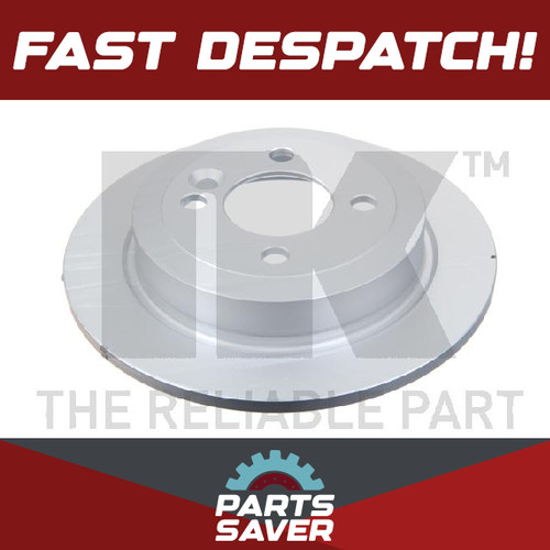 Brake discs pair solid fits - brake,