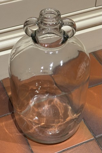 Vintage large glass - vintage, demijohn
