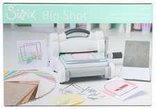 Sizzix Big Shot Starter Kit-White W/Gray - 666175