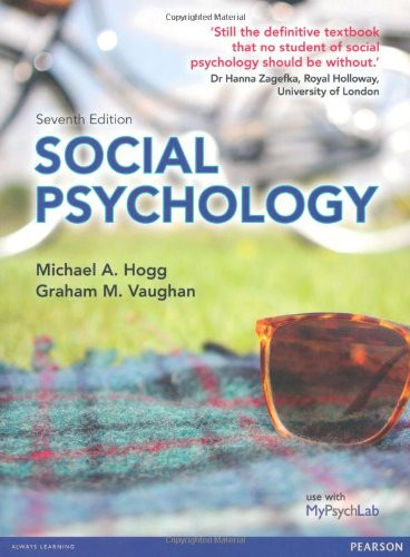 Social psychology hogg - social, hogg,