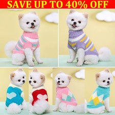 Small Dog Coat Puppy Knitted