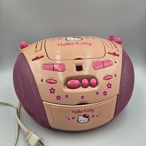 Vtg hello kitty - kitty, boombox