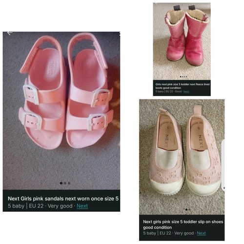 Girls size next shoes - size,