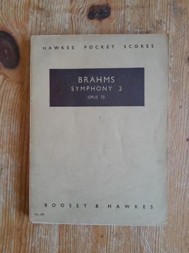 Brahms symphony vintage - no,
