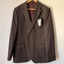 M&S Mens Burgundy Slim Fit