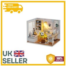 Charming DIY Miniature House Kit – Sunshine Study with Full Furniture Set