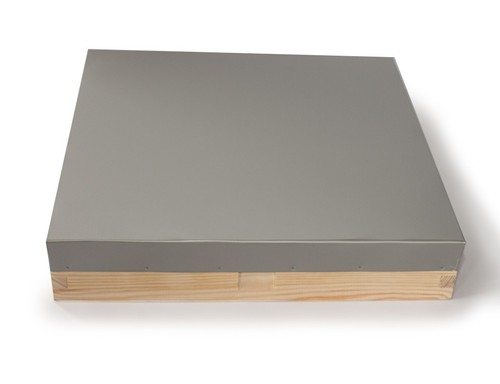 Beehive roof with - beehive, galvanised