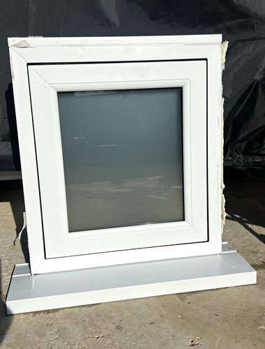 White upvc flush casement - flush,