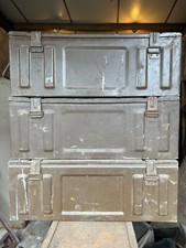 Army Storage Container. Ammo Metal Ammunition Tin Storage Tool Box. Military