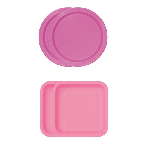 Paper party plates solid - paper,