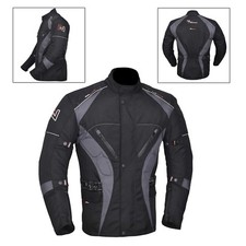 Grey/Black Men's Motorcycle