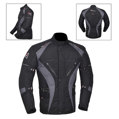 Grey black men motorcycle - grey/black,