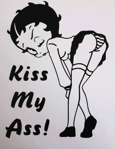 Betty boop kiss vinyl - my,