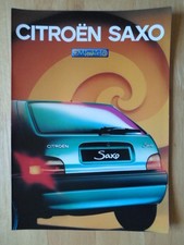 CITROEN SAXO MISCHIEF Limited Edition orig 1997 UK Mkt Sales Brochure
