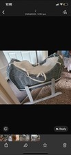 Baby Moses Basket With Rocking Stand.