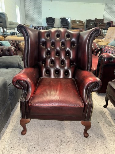 Chesterfield oxblood real - chesterfield,
