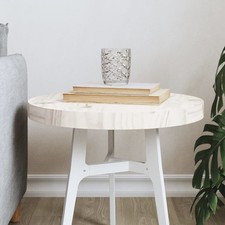 Table Top Round Solid Pine