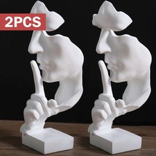 Abstract Face Statue Figure