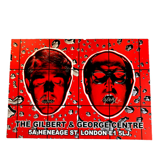 Gilbert george signed - george, blood