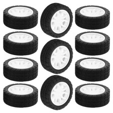 20pcs Toy Car Wheels Rubber