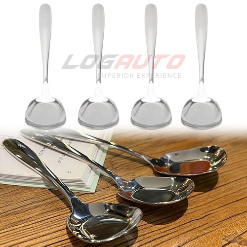 Stainless steel soup - 4x,
