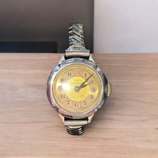 Antique Early TRECH WW1- WW2 23.5mm Ladies Swiss  WATCH "SIRO" (ORIS) CAL.351/7J