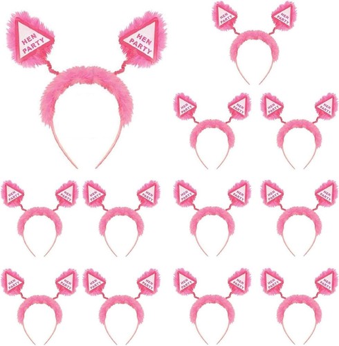 6pcs hen party - hen, boppers