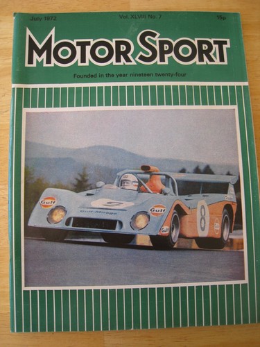 Motor sport magazine jul 1972 - motor,