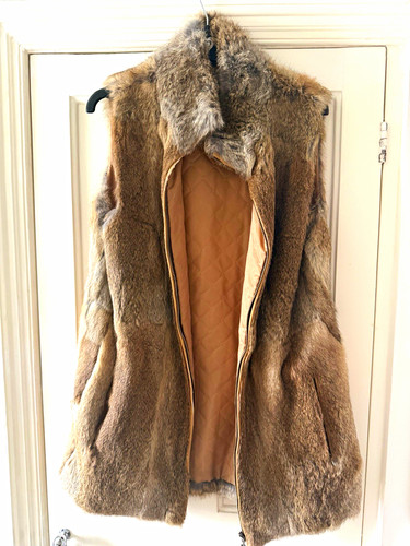 Women brown 100 rabbit - brown,