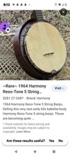 Vintage 1964 Banjo