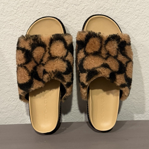 Coach women faux fur - faux,
