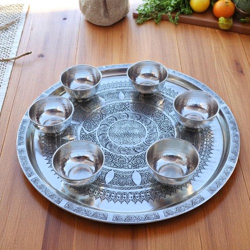24in turkish copper tray - turkish,