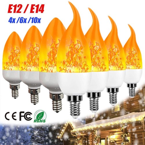 E12 e14 led flicker flame - led,